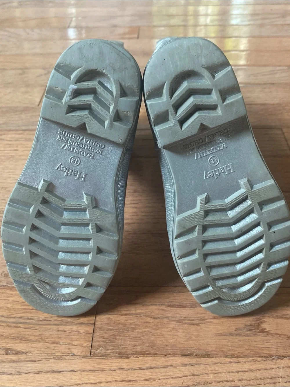 Hatley Metallic Silver Kids' Rain Boots